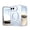 White, variant on Mynvo for iPhone Duo Case, Compatible with MagSafe, Magnetic Full Hinge Protection, Matte Shockproof Phone Cover, Black