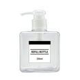 thumbnail image 2 of Ludlz 100/150/250/280/450ml Empty Shampoo Lotion Shower Gel Pump Bottle Dispenser, 2 of 7
