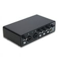 thumbnail image 1 of Professional Audio Interface Sound Card Phantom Power Electric Guitar Sound Mixer Mixing Console Studio Live Recording, 1 of 5