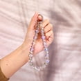 thumbnail image 4 of Crystal Beaded Phone Wrist Strap with Tether Tab Sparkling Cute Phone Charm Bracelet Strap for Women, 4 of 6