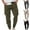 Army Green, variant on pstuiky Cargo Pants, Solid Color Straight Type Workwear Loose Multiple Pockets Mens Pants Army Green L