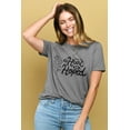 thumbnail image 2 of Even As We Hurt We Hoped Women's Fashion Relaxed T-Shirt Tee Heather Gray Large, 2 of 3