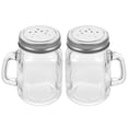 thumbnail image 4 of 2 tarros de cristal Mason para condimentos, saleros pequeños, pimenteros transparentes, tarros para salsas, 4 of 7