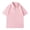 Pink, variant on GiLiling Toddler Collared Short Sleeve Polo Soft Solid Dress Shirt for Baby Boys Girls Cute Summer Pocket Tee Tops (Red, 7-8 Years)