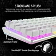 thumbnail image 5 of CORSAIR K70 PRO Mini Wireless RGB 60% Mechanical Gaming Keyboard, 5 of 5