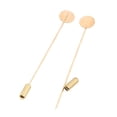 thumbnail image 5 of Segolike 10 Pieces DIY Beading Coat Stick Pin With round Setting Brooches Men Women Boutonniere Craft - Gold, 7cm, 5 of 7