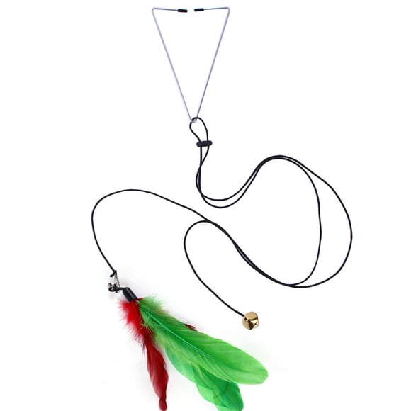 Greeniant Juguete colgante de Metal ABS para mascotas colorido ajustable tipo 13