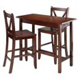 thumbnail image 1 of Juego de mesa de desayuno Ergode Sally de 3 piezas con 2 taburetes con respaldo en V Ergode 94364-VV, 1 of 2