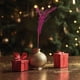 thumbnail image 4 of Adorno de árbol de Navidad con lazo de satén rojo extra grande 117cm | Serpentinas largas 220cm | Cinta de decoración para el hogar de vacaciones | Poliéster rojo festivo clásico | Perfecto para la, 4 of 7