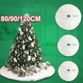 thumbnail image 1 of Christmas Tree Skirt Embellishment Plush Tree Bottom Mat  Party Decoration 122cm, 1 of 10