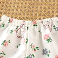 thumbnail image 6 of UAYOTSE Kids Neutral Sleepwear Set Lightweight Cozy Cute Allover Print Pajamas Long Sleeve Pullover Tee and Pants 2Pieces 12M-5T, 6 of 9