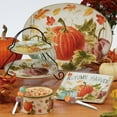 thumbnail image 3 of Certified International Autumn Harvest Oval Platter, 16" x 12", Multicolor, 3 of 3