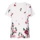 thumbnail image 4 of Moda mujer verano manga corta estampado floral con cuello en v camisetas casual blusa tops Fridja  hjk5083, 4 of 7