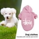 thumbnail image 2 of Ropa Para Perros Abrigo Con Capucha Para Perros De Clima Frío Ropa Con Capucha Suave Para Perros Suministros Para Mascotas (L Pink), 2 of 5