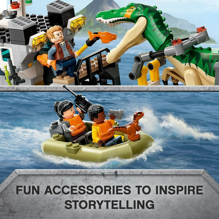 LEGO Baryonyx Dinosaur Boat Escape 76942 Building Set (308 Pieces
