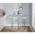 thumbnail image 4 of LumiSource Bistro Square-Ale Bar Set - 3 Piece, 4 of 7
