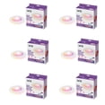thumbnail image 1 of Downlight LED inteligente WiZ Connected a todo color, 6 pulgadas, paquete de 6, 1 of 9