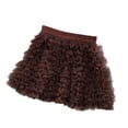 thumbnail image 6 of Ruffled Layered Skirt for Women Y2k Fairy Tiered Skirts Elastic High Waist Bodycon Mini Skirt, 6 of 6