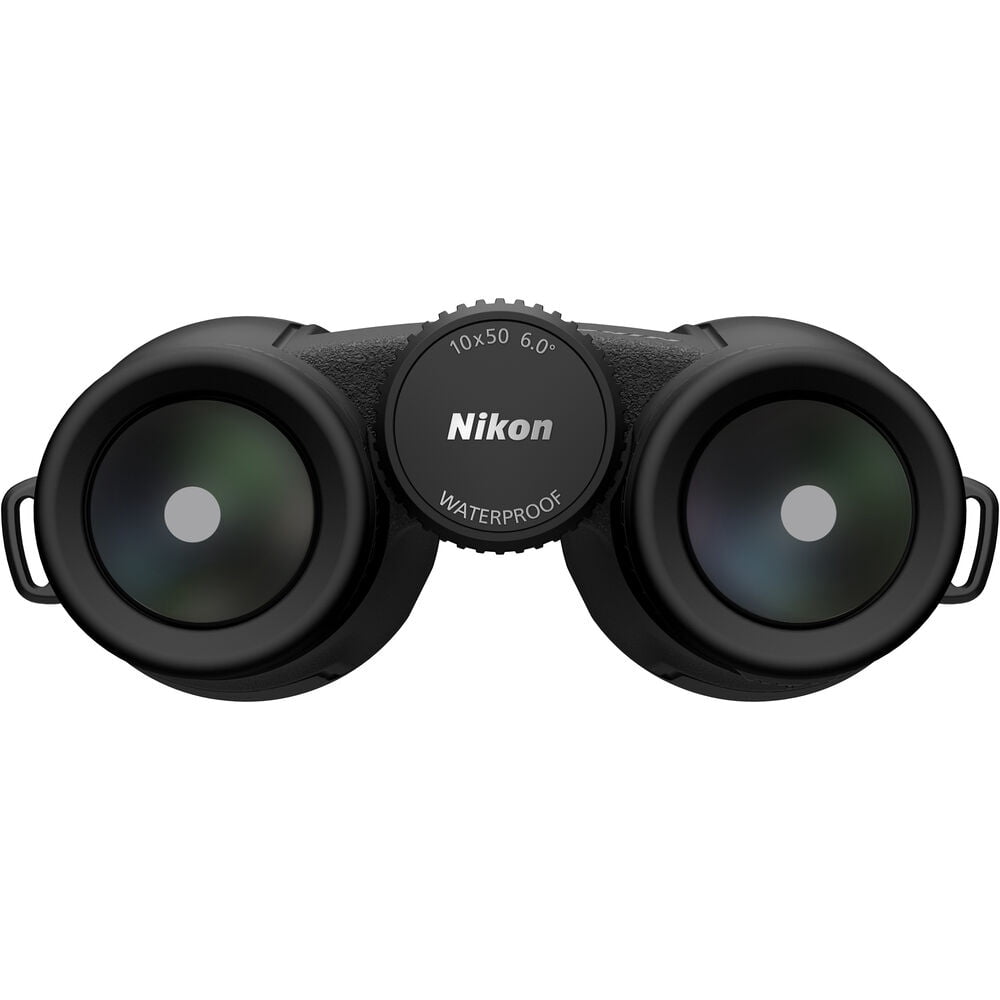 Nikon PROSTAFF P7 10x50 Binoculars Long Distance Viewing 50mm Objective Lenses Bundle With ProStaff Suspender Harness Binocular Strap + Cleaning kit + FLOATING STRAP