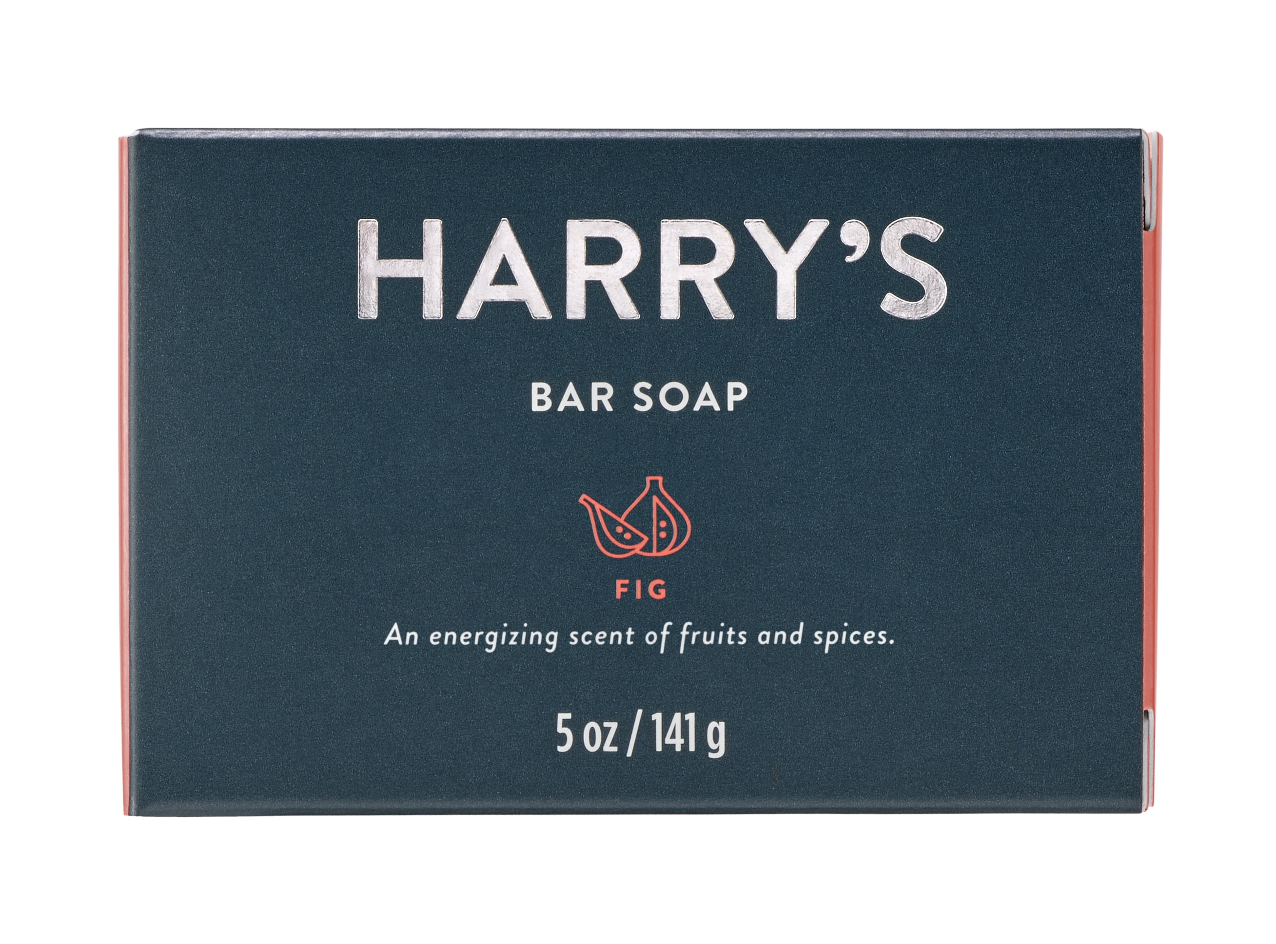 Harry's 3 in 1 Fig Combo Body Wash Gel Bar Soap & Loofah Set Fruits & Spices Scent