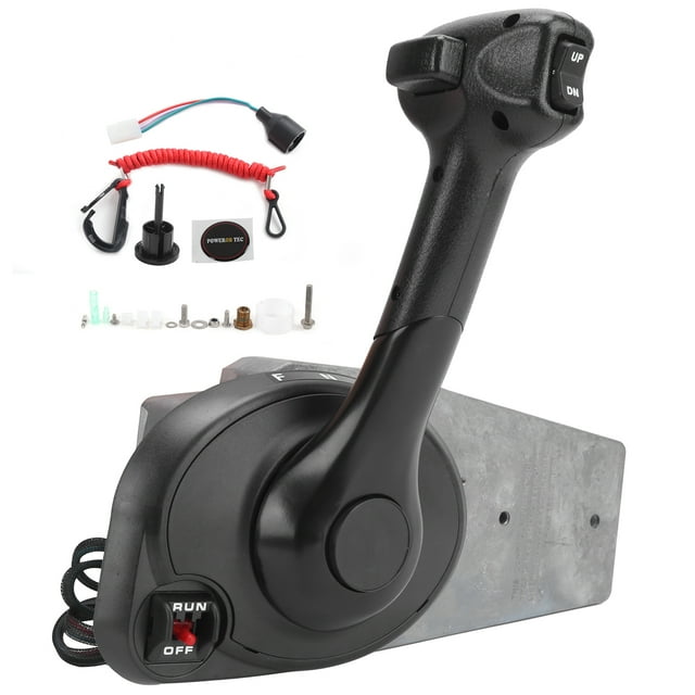 Caja de Control Remoto Jadeshay para Motor Fueraborda 38 Piezas Diseño de Última Generación