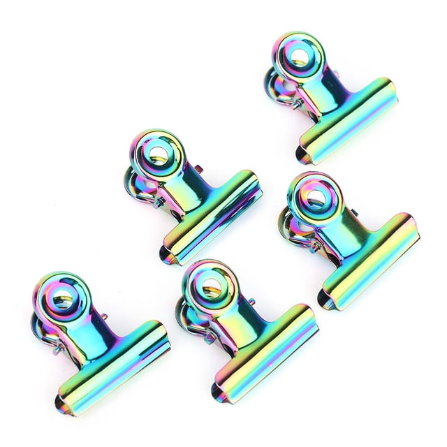 Clips de Acero inoxidable BuyWeek 5 piezas para decoración de uñas con forma de C