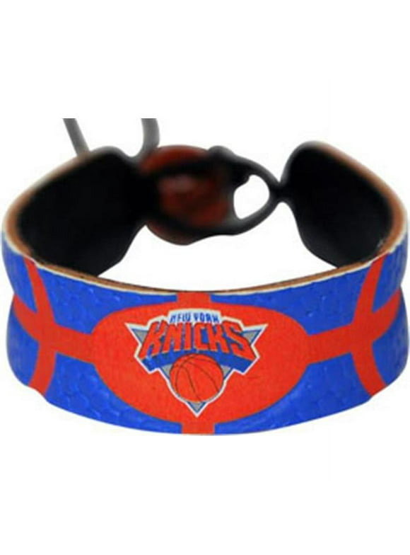 Caseys Distributing 7731400532 New York Knicks Team Color Basketball Bracelet