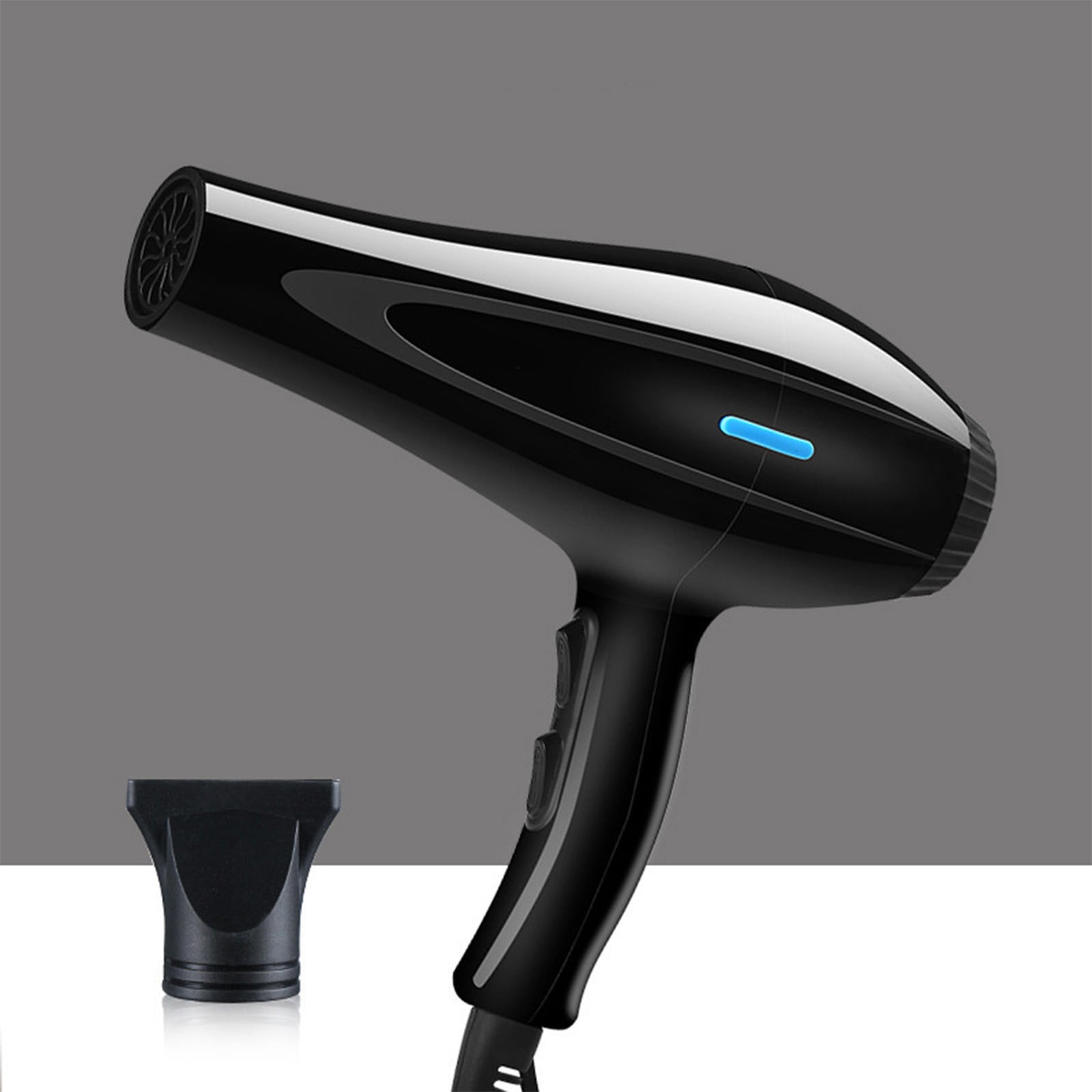 Hair Dryer 110V | Professional Salon Blow Dryer with 5 Heat Settings & DC Motor | Fast Drying | Concentrator Attachment | ABS Material | Black, Purple, Red, Hot Pink | 1000W | 27x25cm