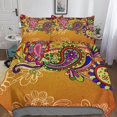 thumbnail image 1 of Moroccan Style Bedding Set 3 Piece Regional Characteristics Printed Microfibre Zip Duvet Cover, 1 of 5