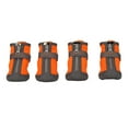 thumbnail image 2 of Zapatos de suela suave para perros, suaves, impermeables, transpirables, antideslizantes, resistentes al desgaste, botas reflectantes para mascotas para senderismo al aire libre, n.° 3, 2 of 14
