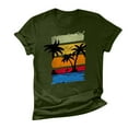 thumbnail image 5 of IROINNID Women Summer Sexy Regular Print Regular Fashion Women Summer Round Neck Short Sleeves Top On Sale, 5 of 5