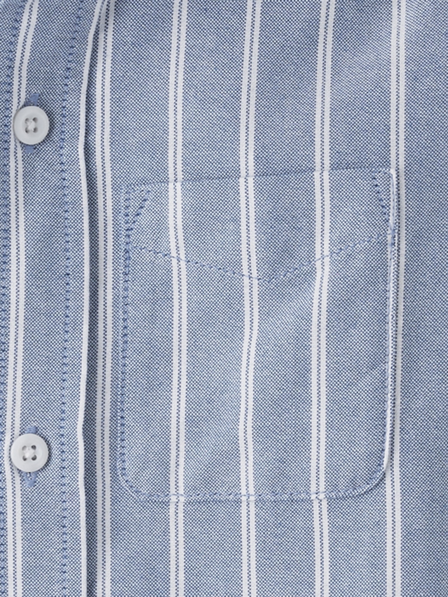 The Children's Place Boys Long Sleeve Striped Oxford Button Up Shirt, Sizes XS-XXL