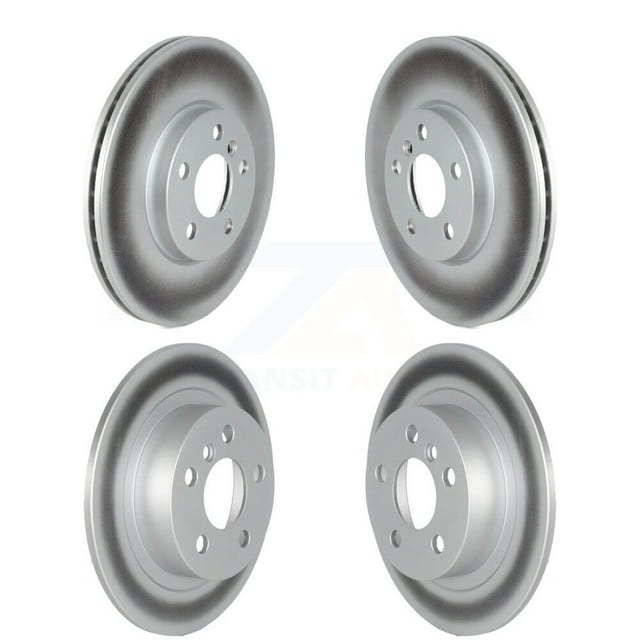 Genius Front Rear Coated Disc Brake Rotors Kit for Car Mini Cooper Countryman Clubman KG-101557
