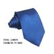 thumbnail image 4 of Corbata de los hombres de color sólido monocromo de poliéster de seda de negocios desgaste formal Casual Ocasión Uso, 4 of 6