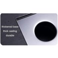 thumbnail image 2 of maskred Silver Stainless Steel Square Floor Drain Durable Easy To Install Scope Of Application Large Water, 2 of 6
