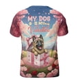 thumbnail image 2 of My Dog Is My Valentine Cute Belgian Malinois in Gift Box All Over Print 3D Shirt Unisex Merch Sheepdog Dog Lover Gifts - 3006, 2 of 6