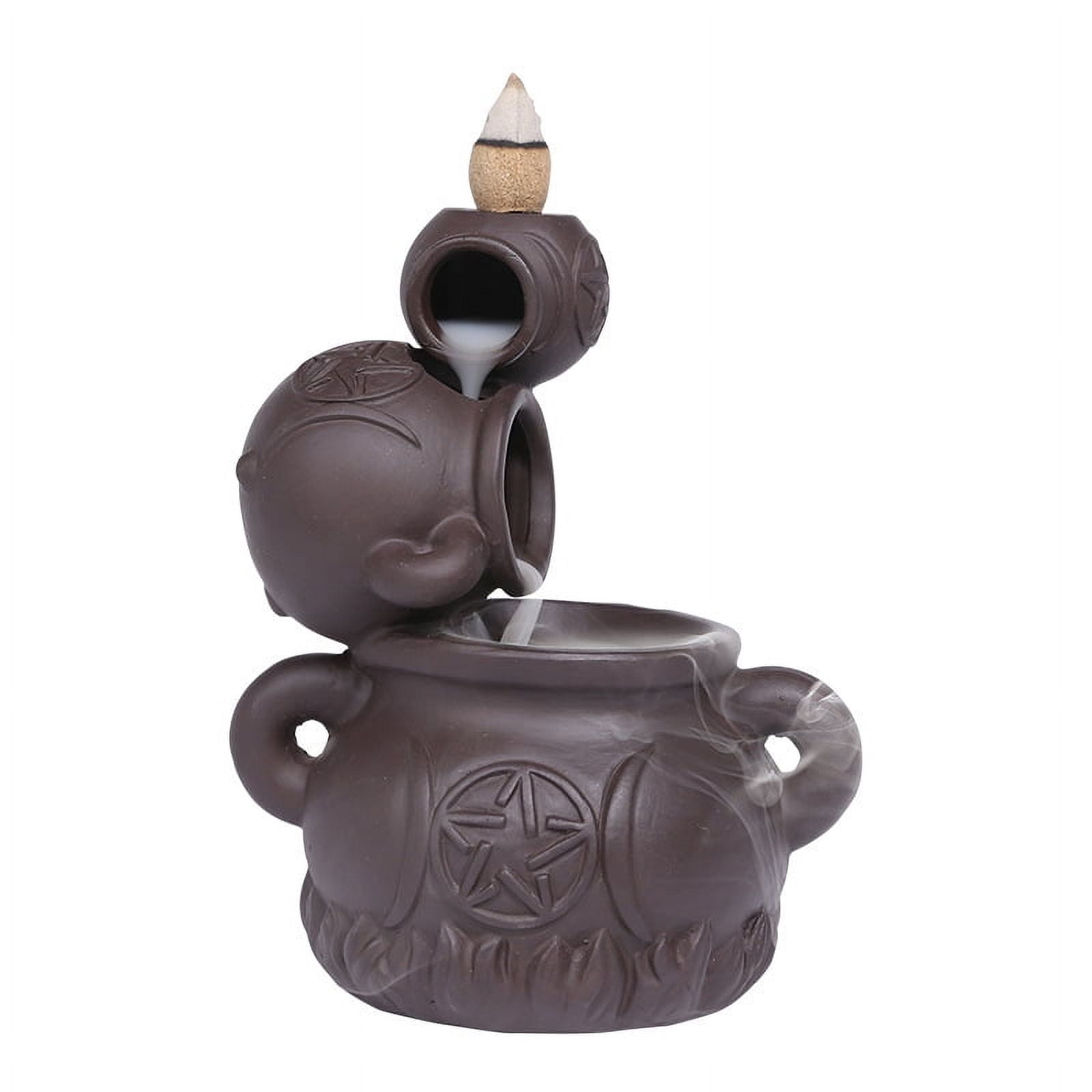 Incense Burner Personalized Backflow Incense Burner Household Sandalwood Burner Creative Home Backflow Aromatherapy Burner Incense Stick Holder