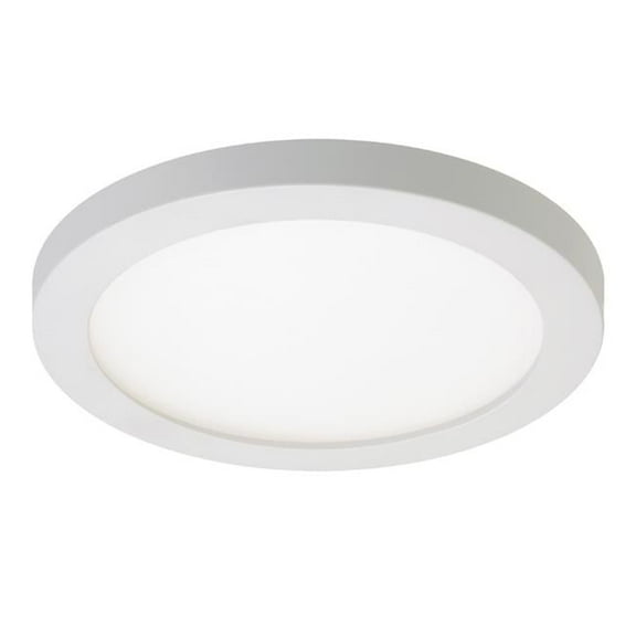 4 in. 9.7W SMD4 Series LED Recessed Surface Mount Light Trim - Soft White