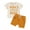 Ivory, variant on Bagilaanoe 2pcs Toddler Baby Boy Shorts Set Short Sleeve Letter Print T Shirt Tops + Shorts 6M 12M 18M 24M 3T Kids Casual Summer Clothes