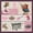 Colorful 1, variant on jejeloiu Cowgirl Watercolor Desert Duvet Cover Set Kids,Pink Cow Print Bedding Full,Reversible,3-Piece(No Comforter)