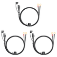 thumbnail image 1 of Cable Conector Terminal 2 Pines A Junta Tórica SAE 18 AWG para Batería (1 8 M), 1 of 8