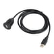 thumbnail image 1 of Cable USB 2.0 Macho A Hembra De Un Solo Puerto, Cable De Descarga De Montaje En Automóvil AUX Instalación Simple A Prueba De Agua Para Motocicleta ANGGREK AUX Car Mount Flush Cable, 1 of 8