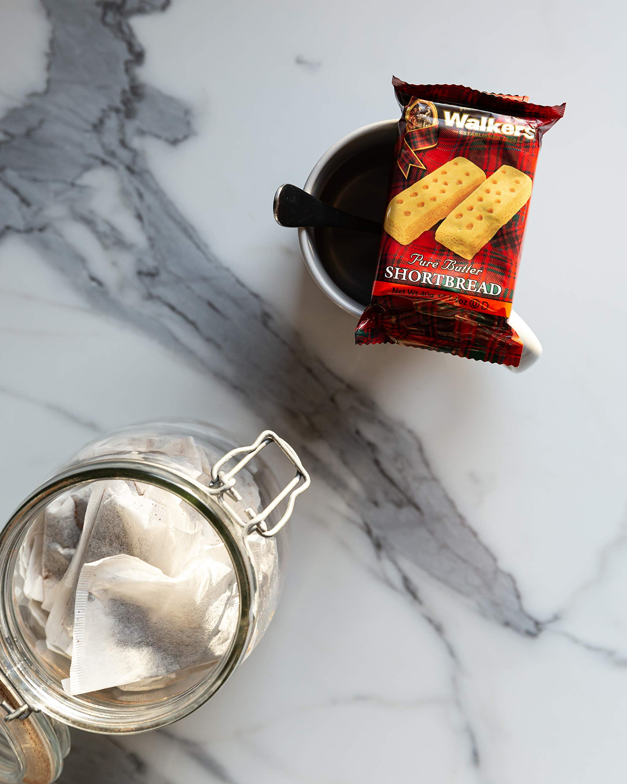 Walkers Shortbread Fingers Shortbread Cookies Snack Packs,1.4 Ounce (Pack of 24)