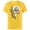 Yellow, variant on Star Wars Master Obi-Wan Kenobi Jedi Knight - Short Sleeve Cotton T-Shirt for Adults - Customized-Black