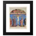 thumbnail image 2 of JOHANN ANTON RAMBOUX 20x24 Black Modern Framed Museum Art Print Titled - Christ on the Cross in the Church of S. Domenico in Arezzo, 2 of 5
