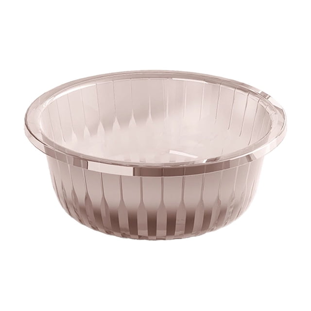 Round Plastic Wash Basin Tackable Wash Tub Camping Dishpan Kitchen Wash Basin Foot Soak Tub Laundry Hand Wash Bucket Pans For Face Cleansing Home Kitchen