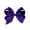 Purple, variant on Non-Slip Metal Clip Hairpin Polyester Fabric Girls Lovely Ribbon Bow Hair Clip Hair Accessories