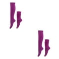 thumbnail image 4 of Transemion 2x Premium Wear-resistant Slouch Socks For Anywhere Anytime Polyester Warmth Stably Fixed No Loose Thread Extra Purple 2Set, 4 of 6