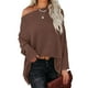 thumbnail image 5 of Batwing Sleeve Knit Tops Fashion Knit Sweater Charming Elegant Loose  for Work for Travel ANGGREK Otros, 5 of 5