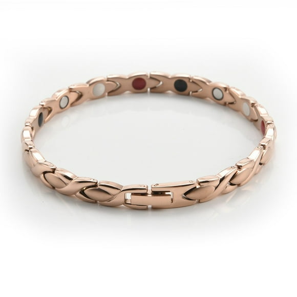 Pure Copper Bracelets for Women Arthritis & Joint Pain Relief, Copper Magnetic Bracelet for Women with Effective Healing Magnets